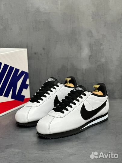 Кроссовки Nike Cortez чёрные 3
