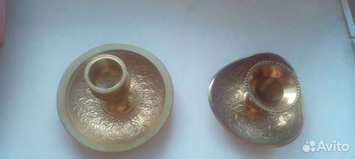 Подсвечники латунные.индия