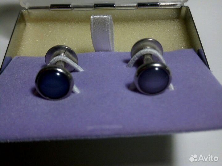 Запонки WD английский винтаж