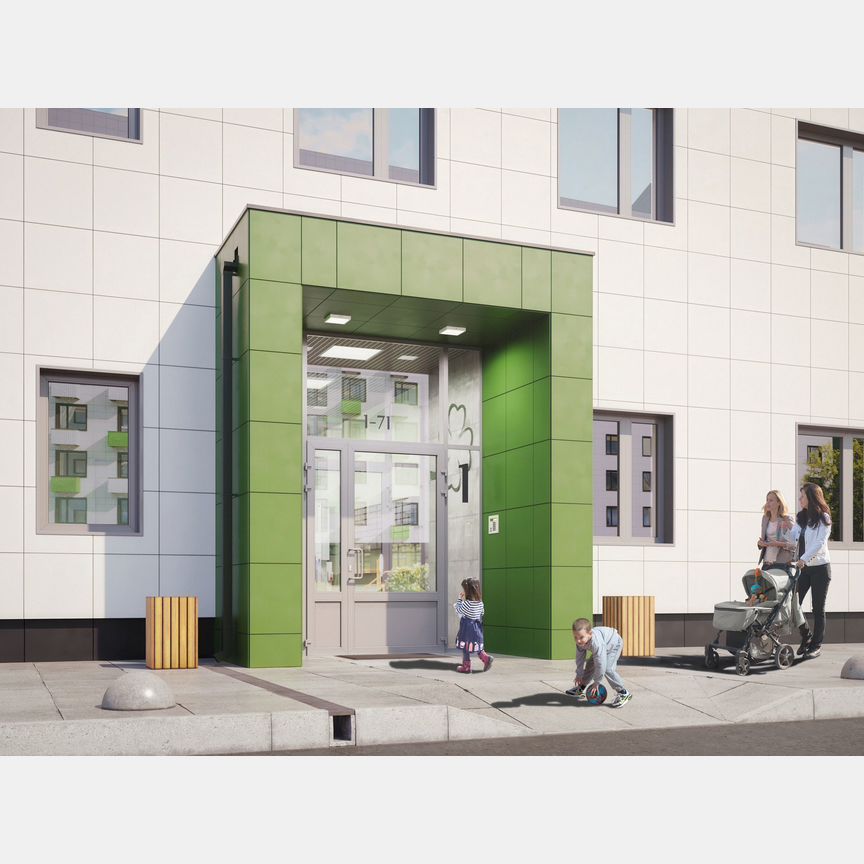 3-к. квартира, 79,6 м², 9/9 эт.