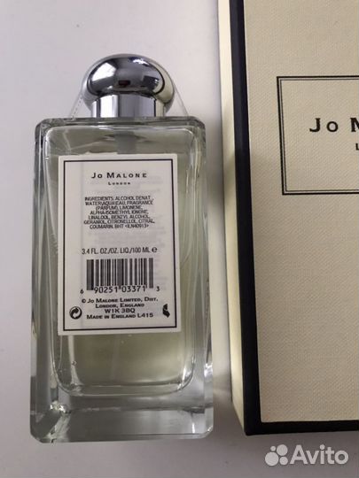 Jo Malone wood Sage & Sea Salt cologne 100 ml