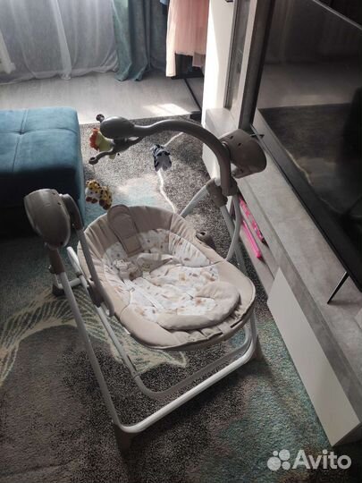 Детские электронные качели