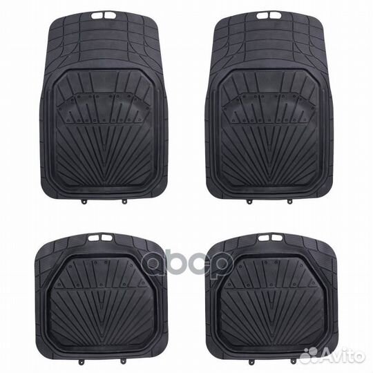 Ковры в салон с выс. бортиком, пвх, универсальн