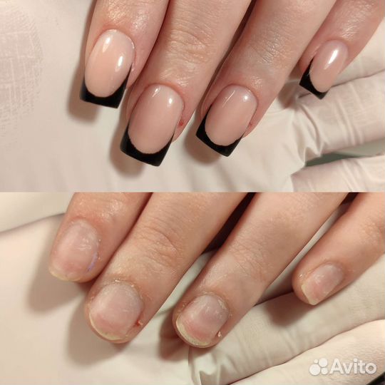 Маникюр, педикюр, плëнки, наращивание ногтей