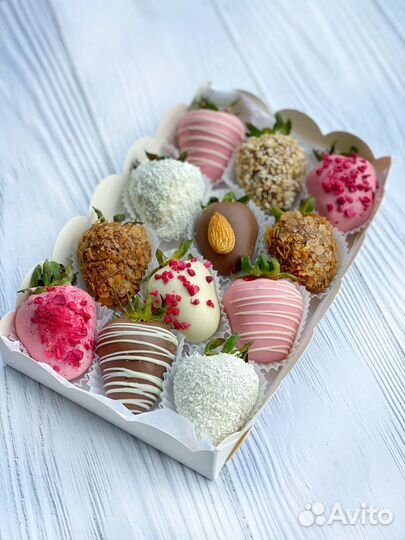 Клубника в шоколаде.Очень вкусная