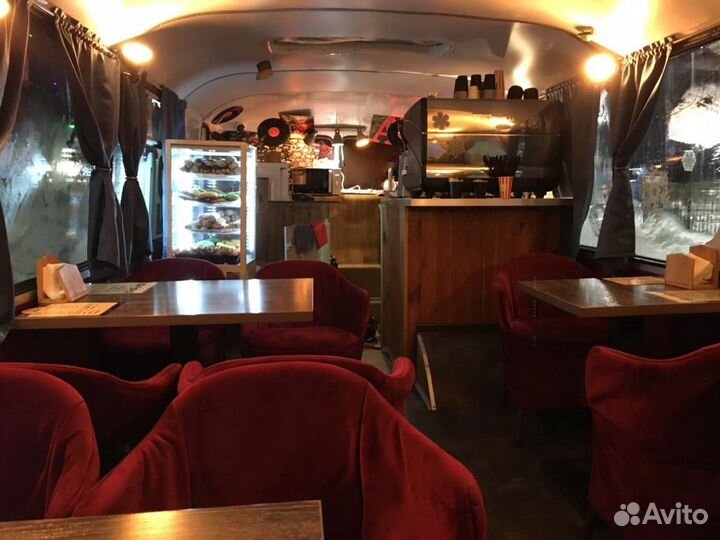Готовый бизнес кофейня в автобусе