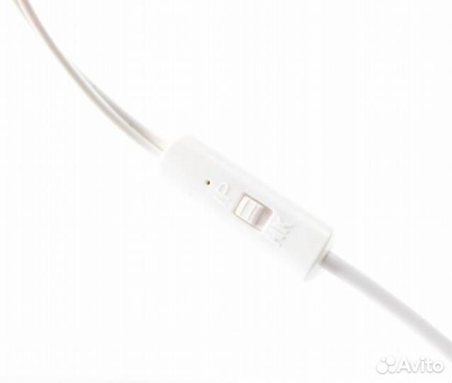 Наушники M-28 c микрофоном, Белые