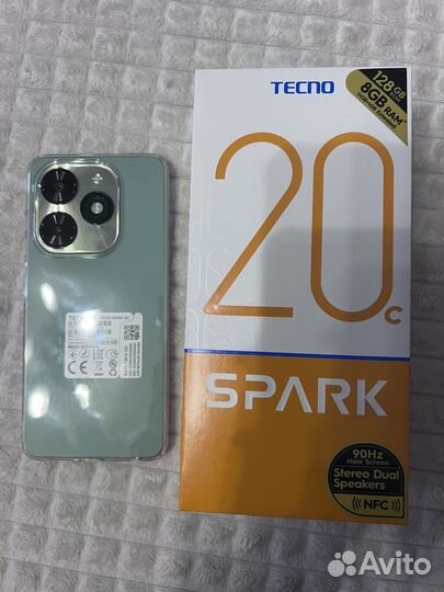 TECNO Spark 20с, 4/128 ГБ