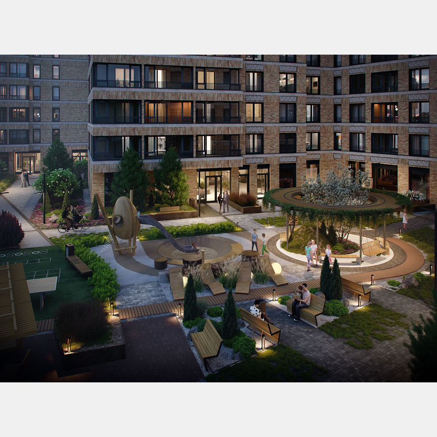 2-к. квартира, 73,2 м², 6/10 эт.