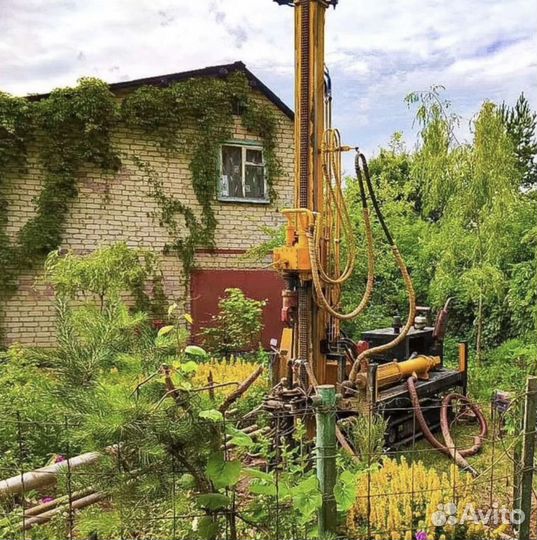 Бурение скважин малогабаритной установкой