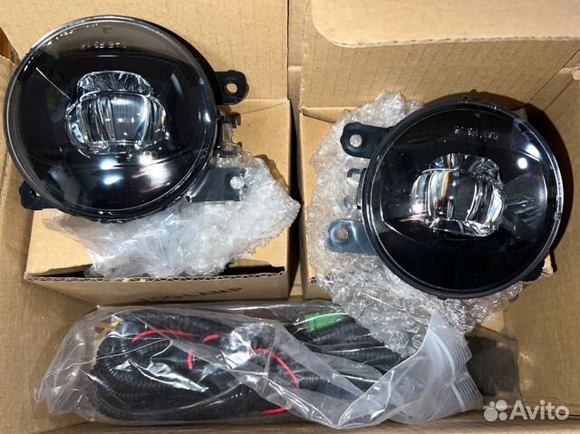 LED птф противотуманные фары Паджеро 4