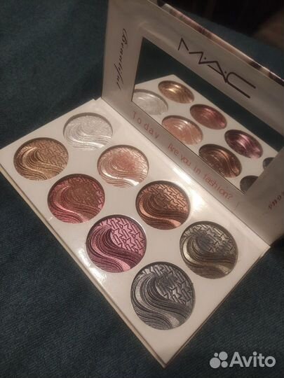 Палетка теней мас