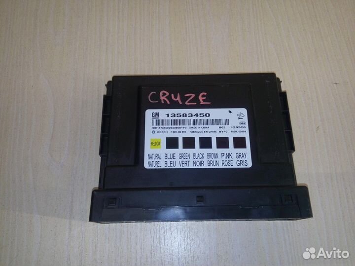 Блок комфорта Chevrolet Cruze