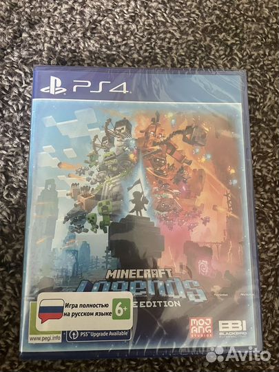 PS4 игра Mojang Minecraft Legends Deluxe Edition