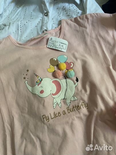 Пакет вещей на девочку рост 128 134