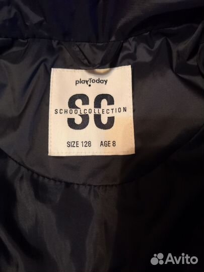 Пальто демисезонное для девочки 128