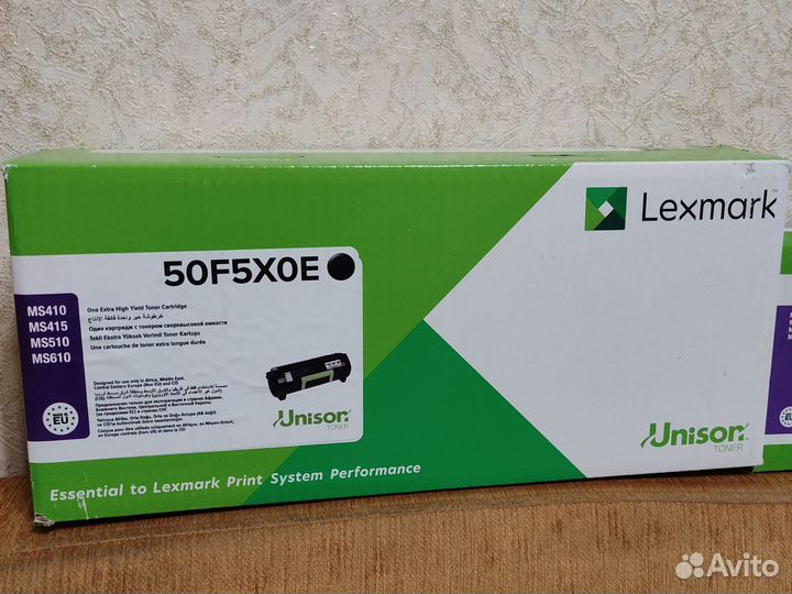 Картридж lexmark 50F5x0e