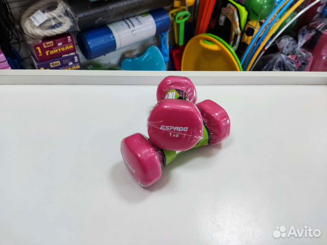 Гантели неопреновые 1кг