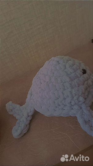 Мягкая игрушка кит