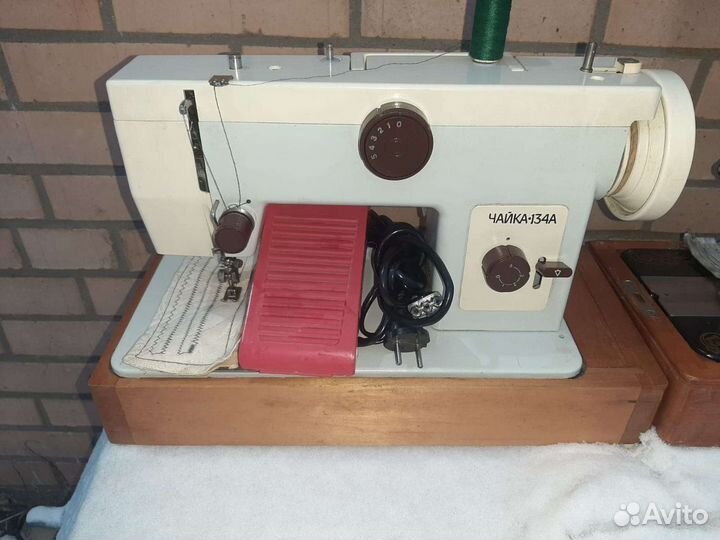 Швейная машина чайка134 и Подольск 2М ручной