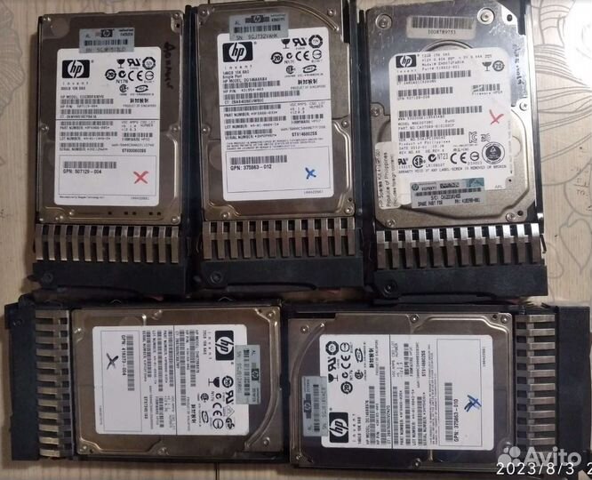 Жесткие диски SAS для сервера