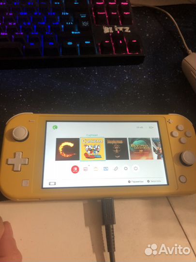 Новая Nintendo switch lite чип