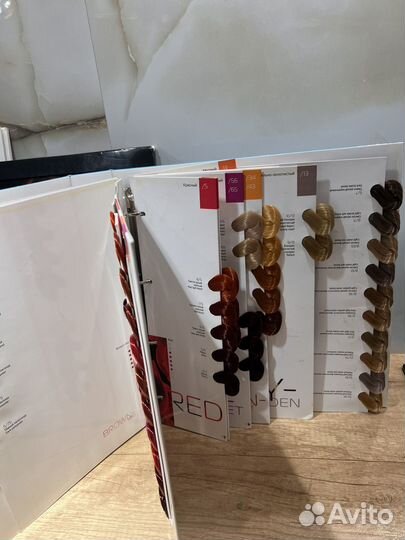 Палитра красок для волос естель