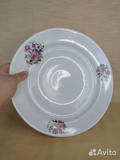 Блюдо, тарелки Дулёво