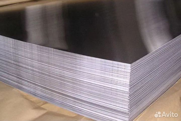 Лист оцинкованный крашенный 0,4х1250х2500