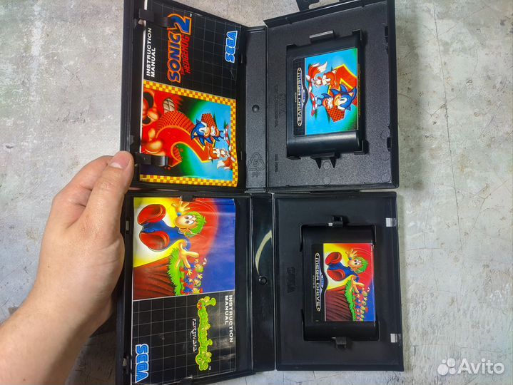 Sonic 2 - Lemmings Sega Mega Drive