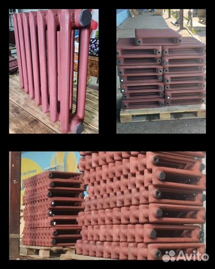 Чугунные радиаторы отопления. Батареи