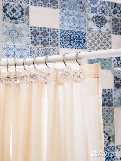 Крючки для штор в ванную