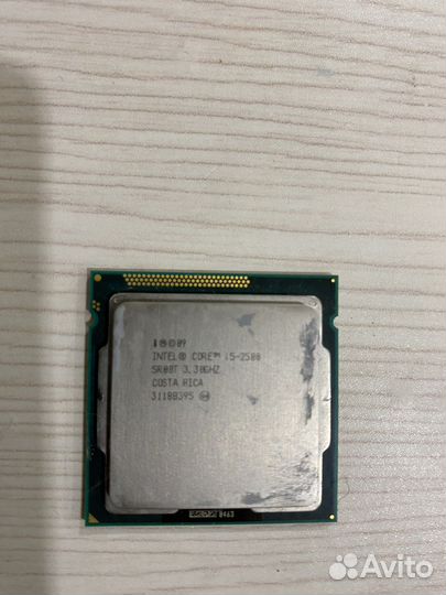 Процессор intel core i5 2500