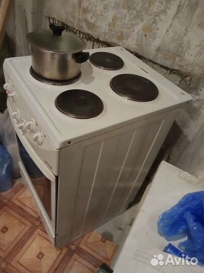 Плита электрическая бу с духовкой 50х60