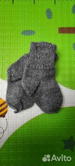 Носки вязаные детские ручной работы