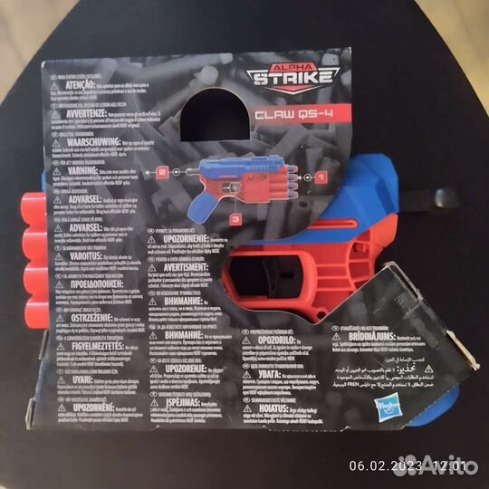 Бластер Nerf Alfa Strike оригинал (новый)