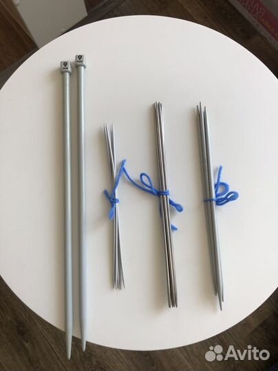 Спицы для вязания. цена за 4 комлекта