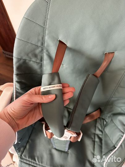 Детский стульчик для кормления happy baby