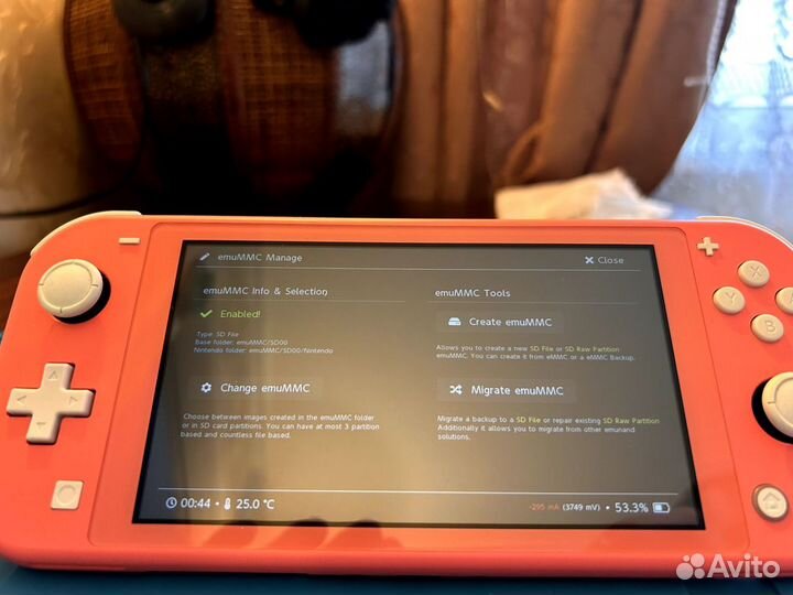 Nintendo switch lite прошитая hwfly