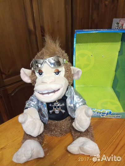 Поющая, танцующая игрушка обезьяна