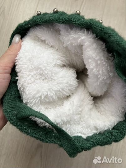 Шапка зимняя для девочки 46 48