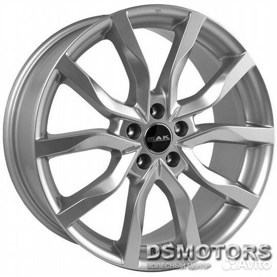 Диски Highlands 9.5/20 5x120 ET40 d72.6 silver