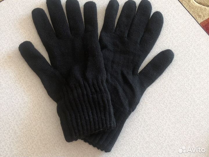 Перчатки военные вязаные