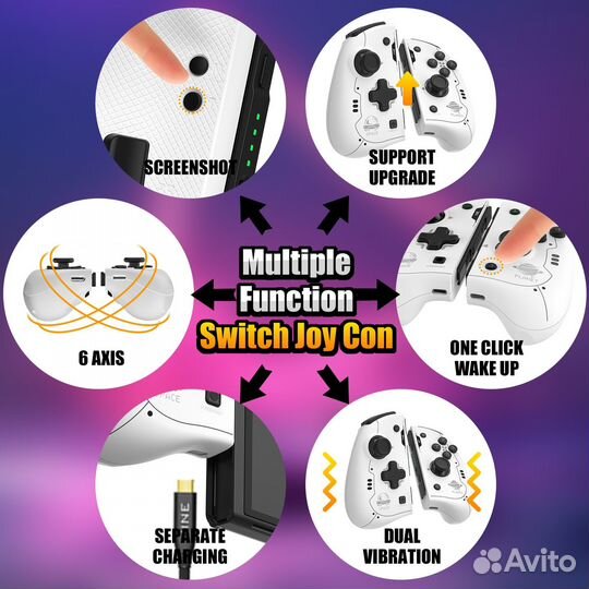 Контроллер для Nintendo Switch новый