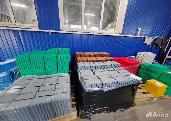 Модульная плитка пвх для гаража