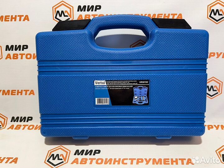 Компрессометр бензиновый. универсальный, 20атм. 8п