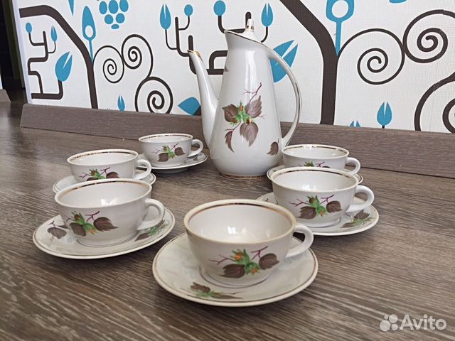 Сервиз кофейный 70-е годы