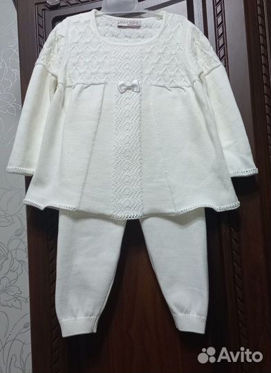 Костюм для девочки шерстяной 86