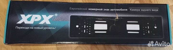 Камера заднего вида в номерной рамке