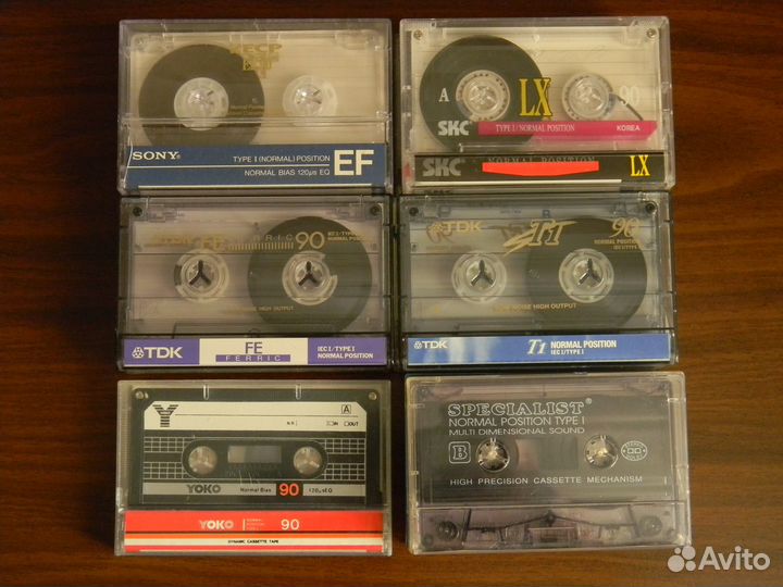 Аудио кассеты Raks/TDK/Yoko и др